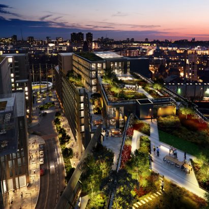 AHMM and Bennetts Associates design Facebook's London headquarters