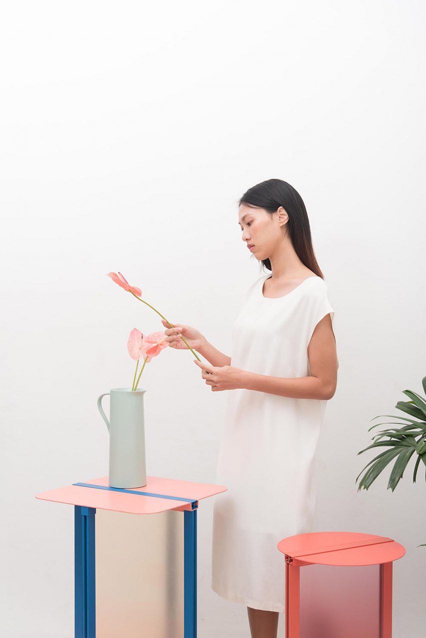Femme Atelier reimagines the doorframe as items of furniture