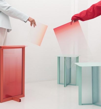 Femme Atelier reimagines the doorframe as items of furniture