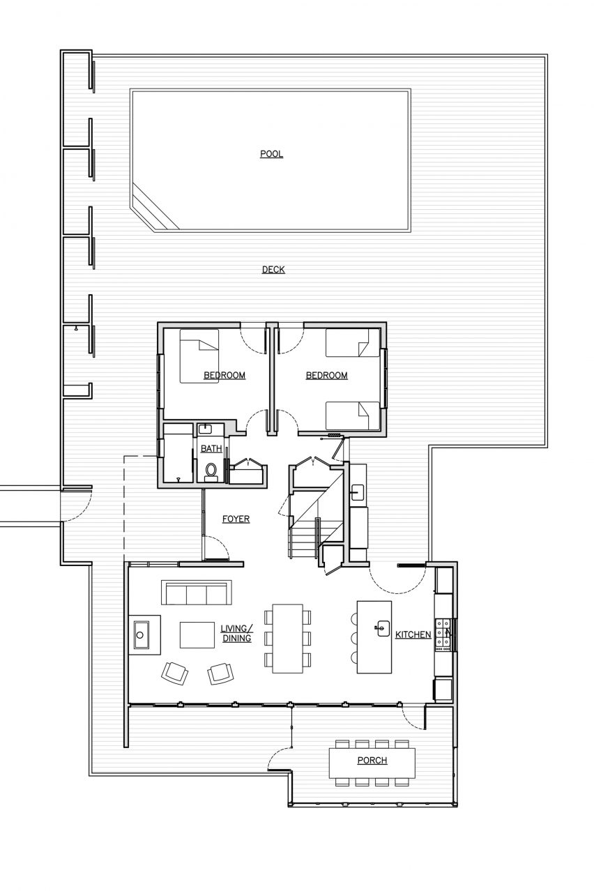 Fire Island House by Delson or Sherman Architects