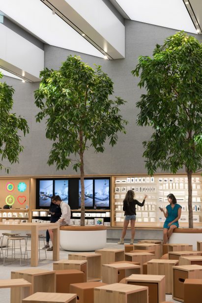 Foster + Partners Apple Store Milan. Photos by Nigel Young