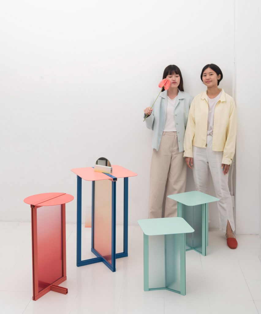 Femme Atelier reimagines the doorframe as items of furniture