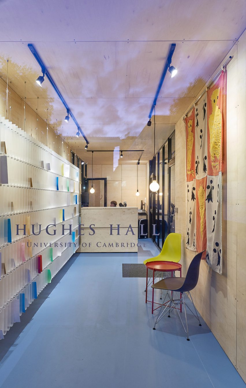 Porters' lodge atHughes Hall, Cambridge University, by Neubau