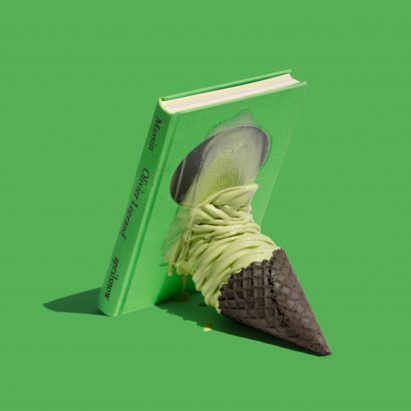 Ben Denzer marries ice cream with books in summery photography series