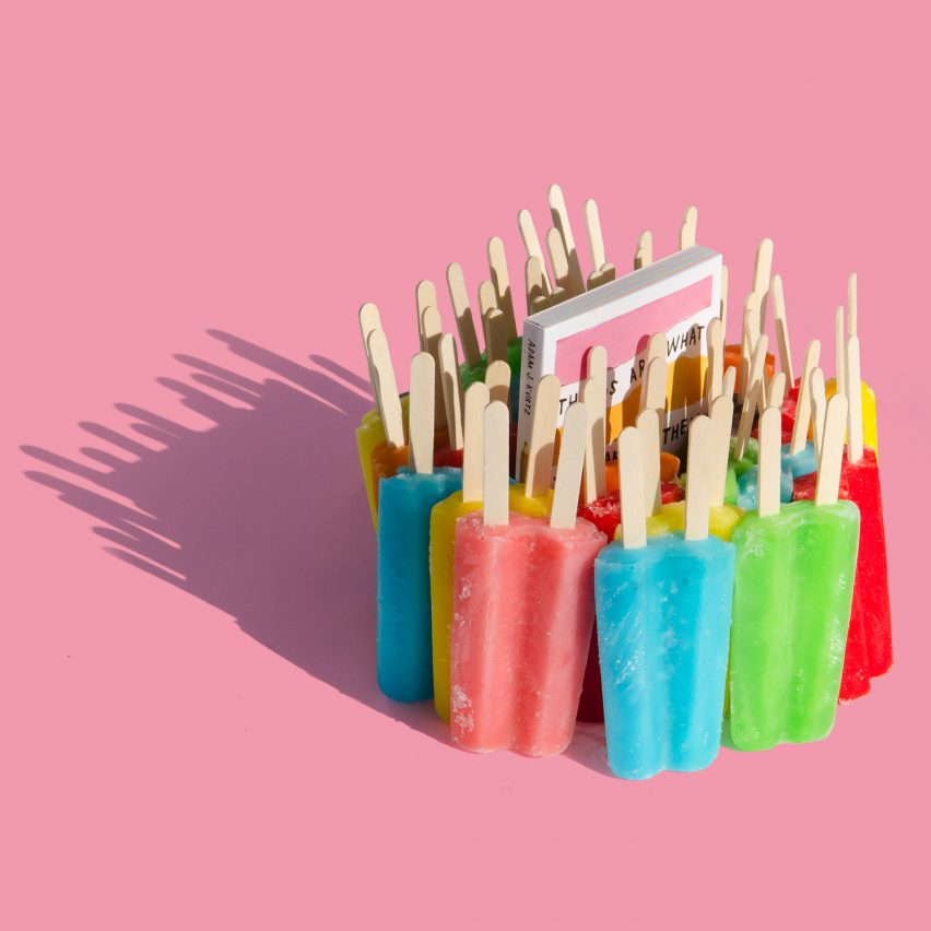 Ben Denzer marries ice cream with books in summery photography series