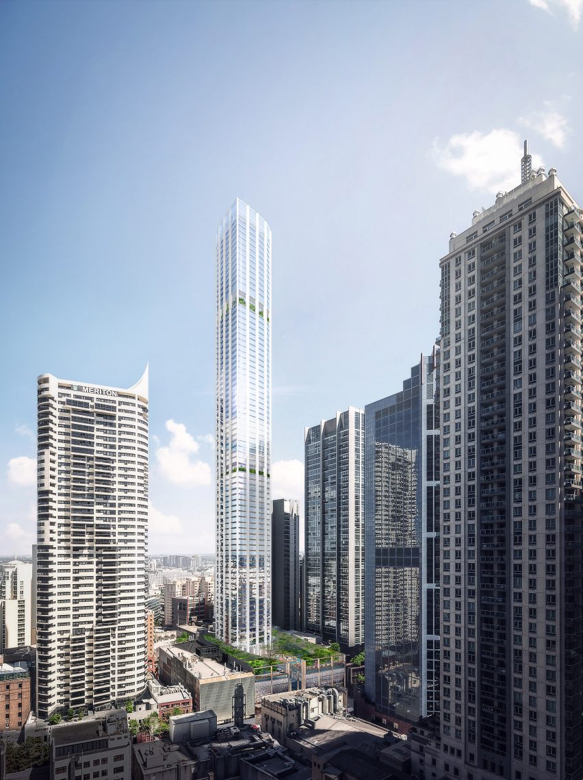 Sydney's tallest residential tower by Ingenhoven Architects and Architectus