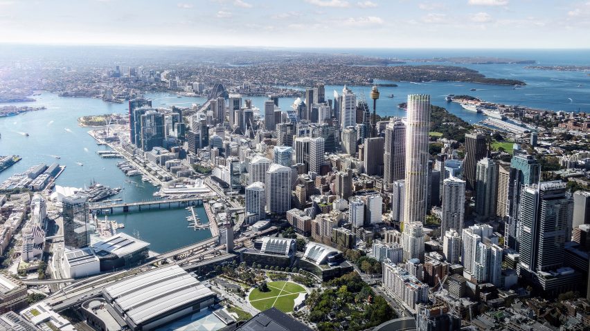 Sydney's tallest residential tower by Ingenhoven Architects and Architectus