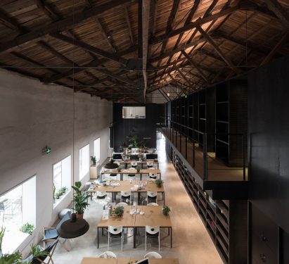 Lens Magazine offices by TAO