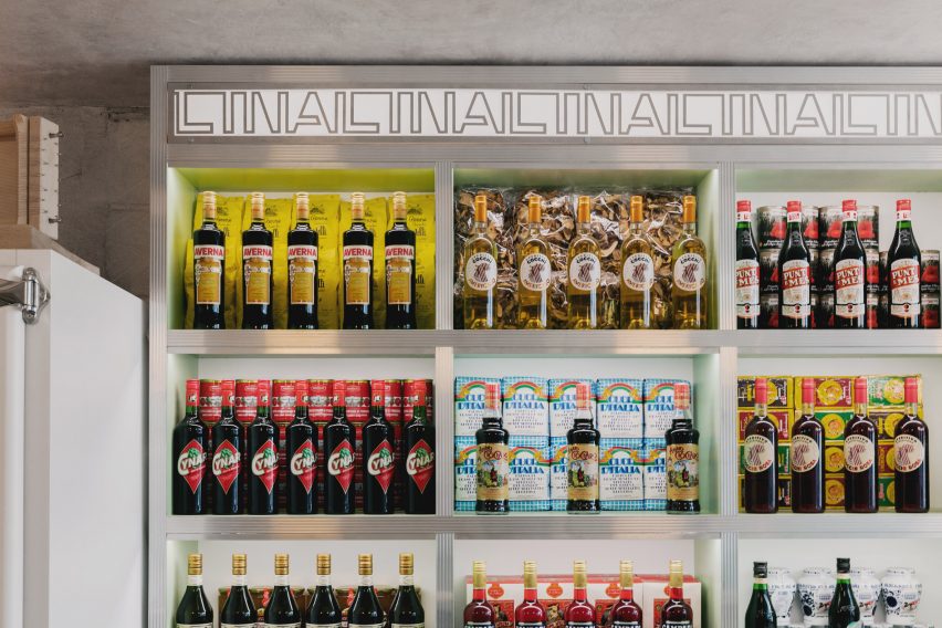 Lina Stores restaurant by Red Deer