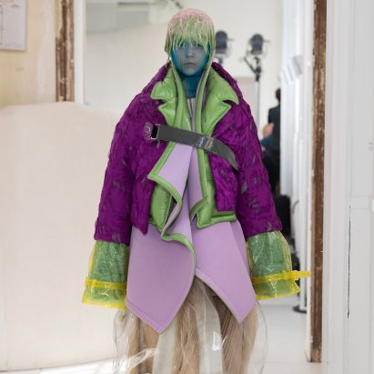 Maison Margiela’s Artisanal couture collection is designed for “neo-digital natives”