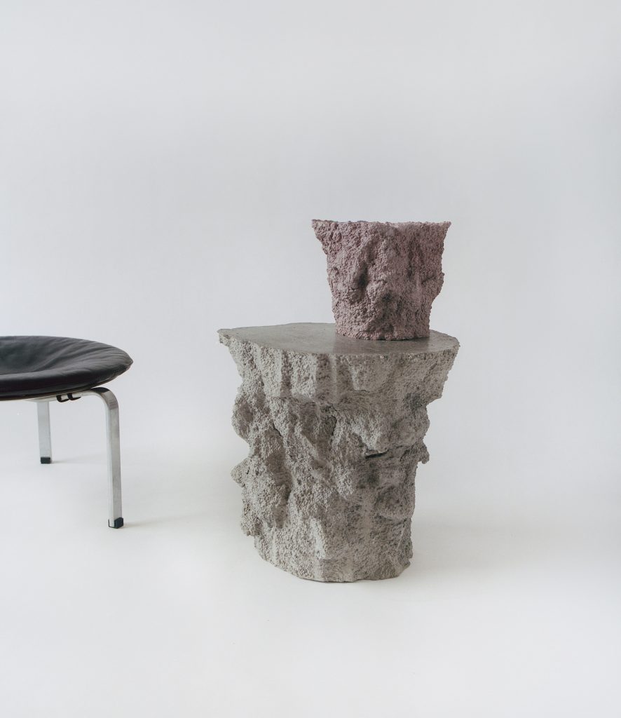 Vases designed for Copenhagen's Noma restaurant look like lava rocks