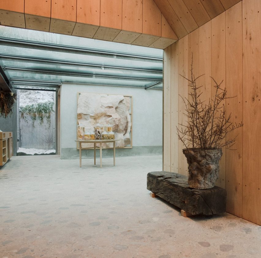 Vases designed for Copenhagen's Noma restaurant look like lava rocks