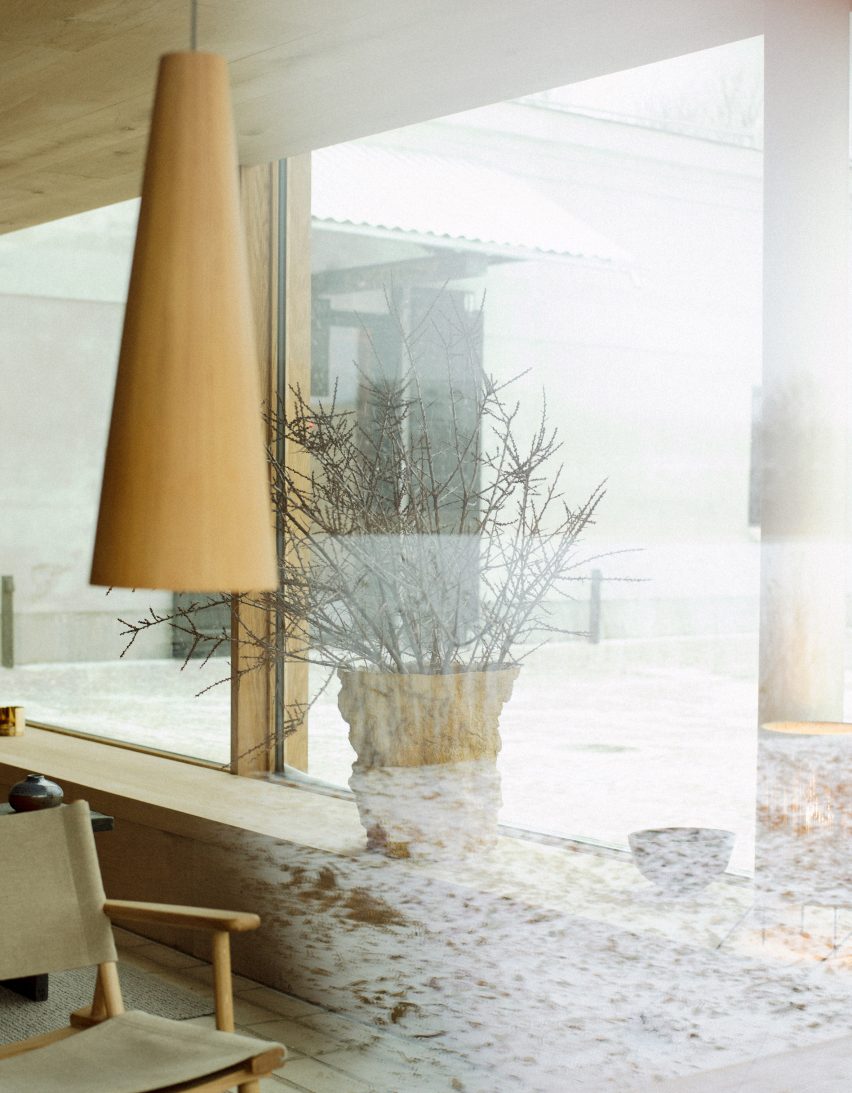 Vases designed for Copenhagen's Noma restaurant look like lava rocks