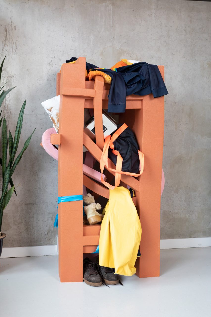 Joel Blanco’s Messless furniture encourages users to welcome messiness in the home