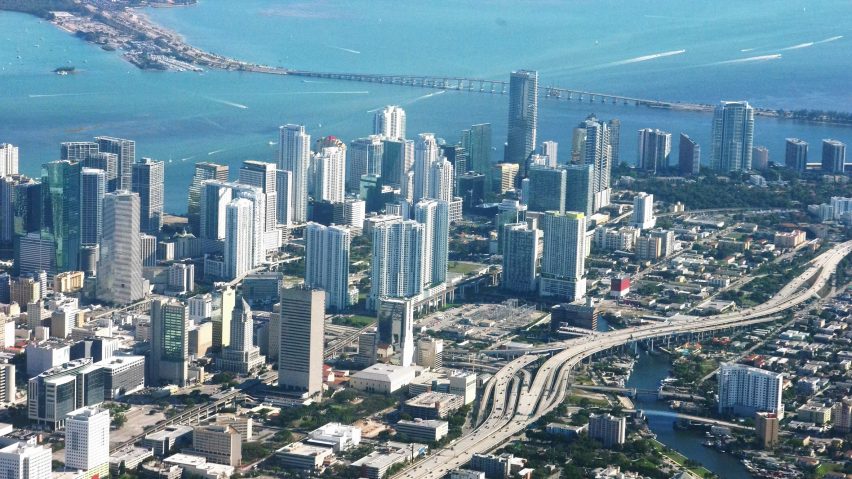Miami from above