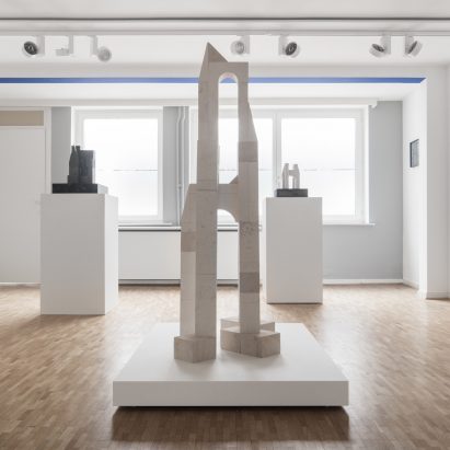 Conrad Willems creates modular stone structures based on children’s building blocks