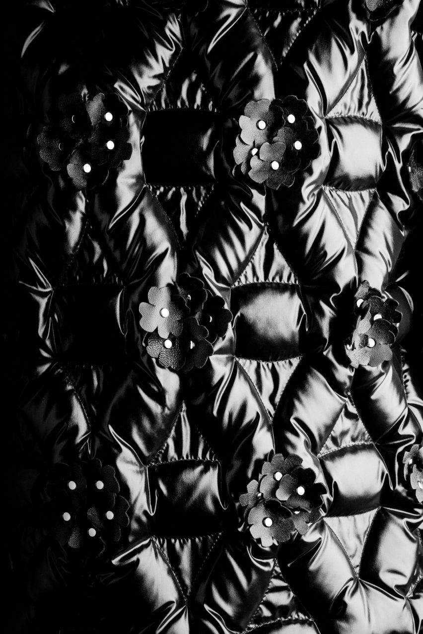 Kei Ninomiya uses Moncler's down jacket as basis for all-black collection