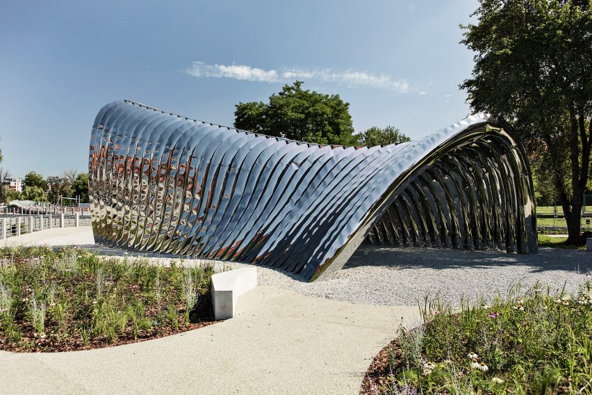 Daliowa pavilion by Oskar Zieta