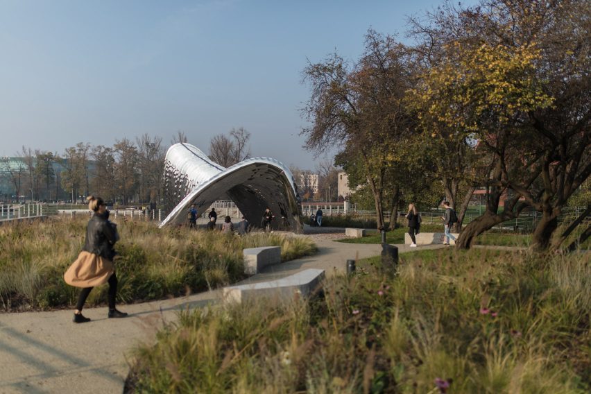 Daliowa pavilion by Oskar Zieta