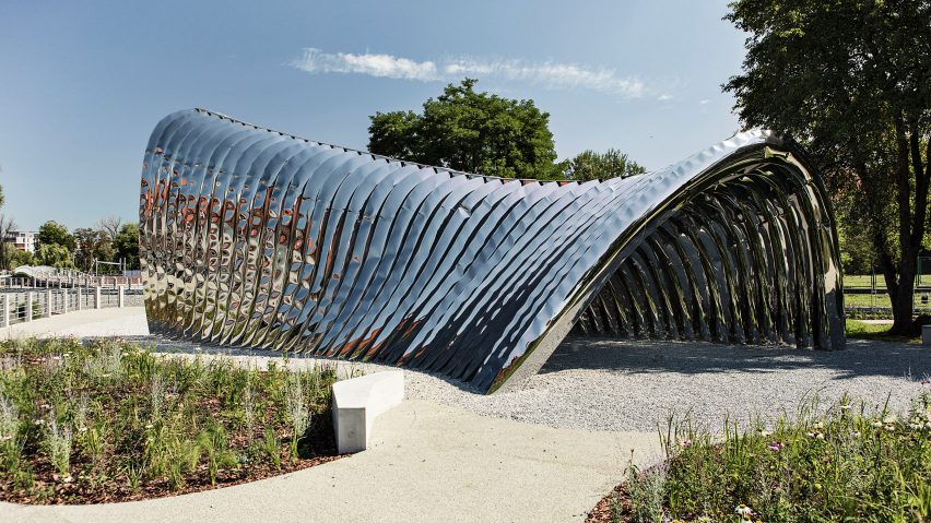 Daliowa pavilion by Oskar Zieta