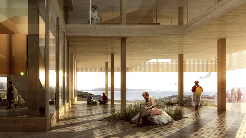 Nuuk psychiatric clinic by White Architekter