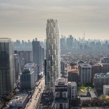 Studio Gang proposes honeycomb-like One Delisle skyscraper for Toronto