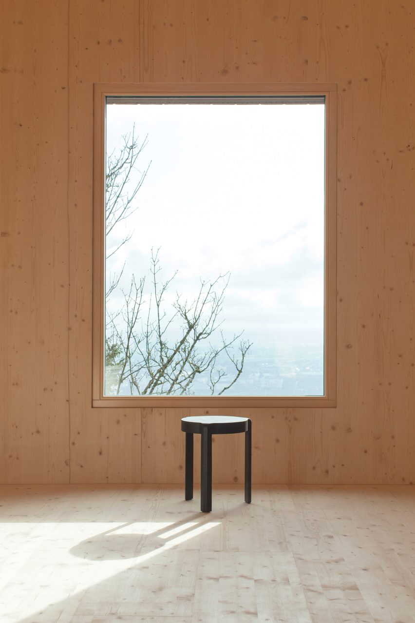 Atelier Ordinaire's house in Beaune is made almost entirely from wood