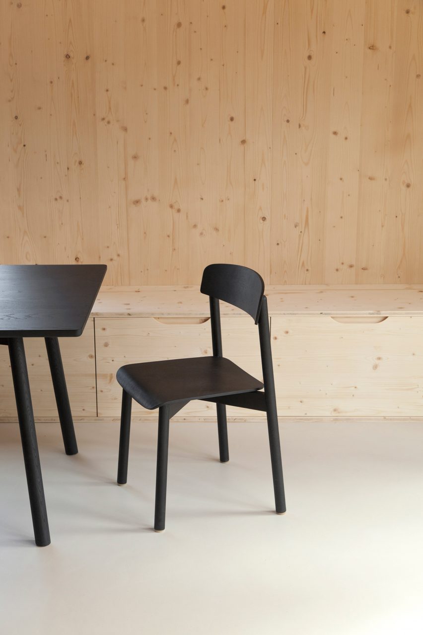 Atelier Ordinaire's house in Beaune is made almost entirely from wood