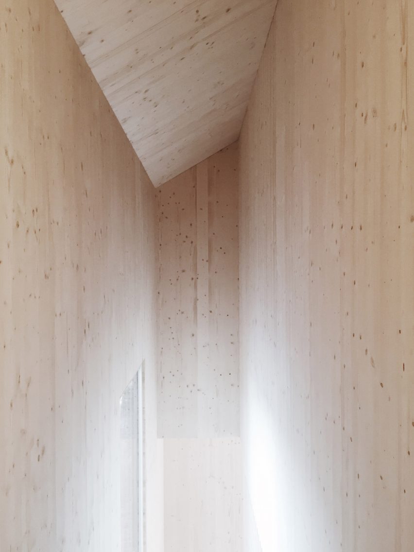 Atelier Ordinaire's house in Beaune is made almost entirely from wood