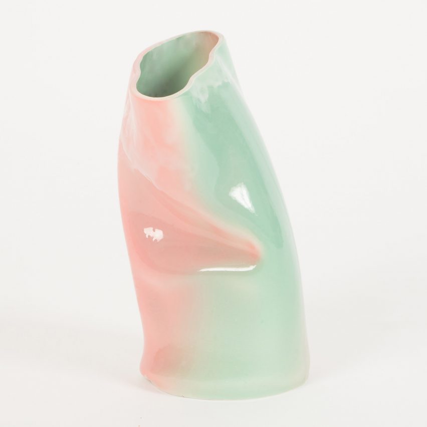 Philipp Schenk-Mischke creates ceramics and furniture that are partly accidental in design