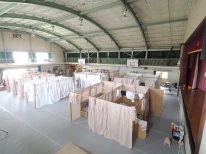 Shigeru Ban Japan disaster relief 2018