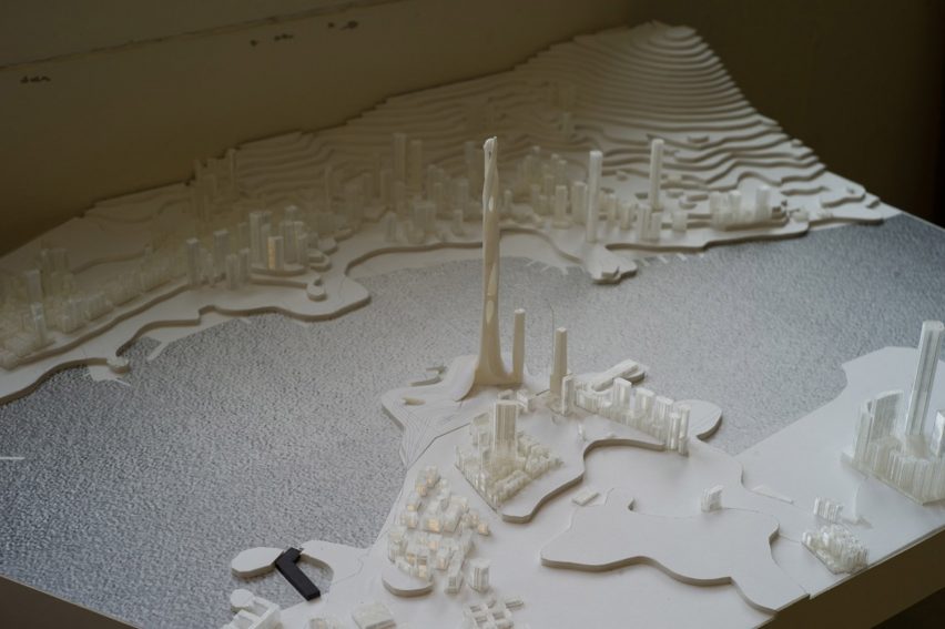 Skyscraper movie designer