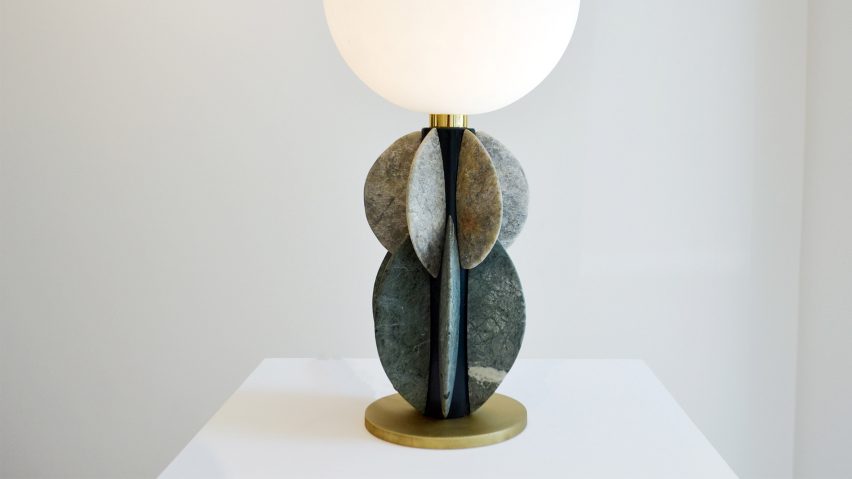 Carla Baz debuts resin and marble furniture in Beirut