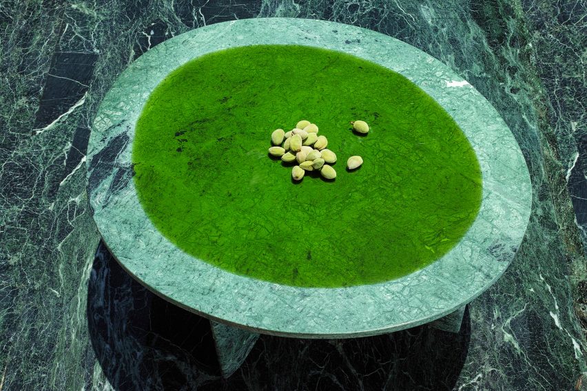 Carla Baz debuts resin and marble furniture in Beirut