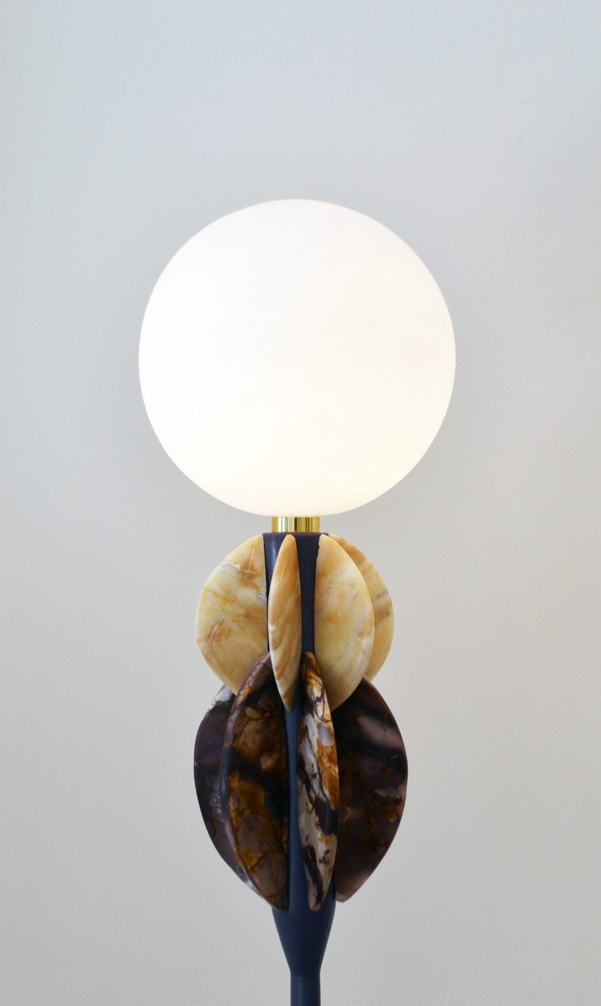 Carla Baz debuts resin and marble furniture in Beirut