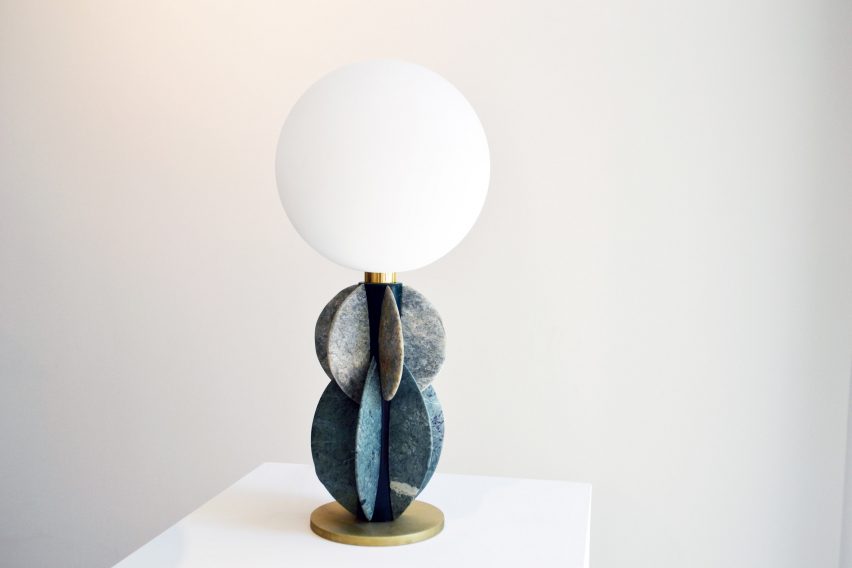 Carla Baz debuts resin and marble furniture in Beirut