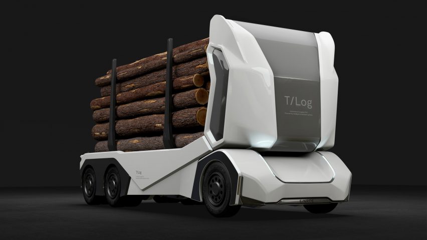 Einride reveals driverless all-electric logging truck