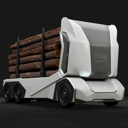Einride reveals driverless all-electric logging truck