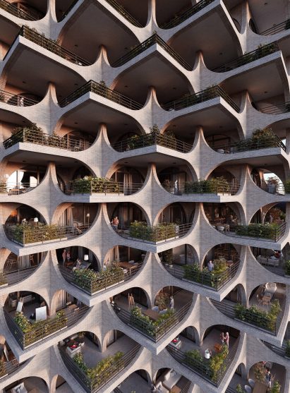 Tel Aviv Arcades by Penda
