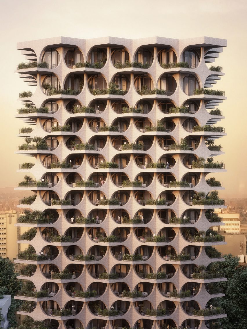 Tel Aviv Arcades by Penda