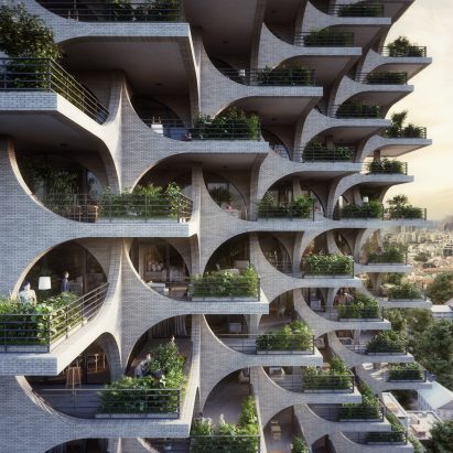 Tel Aviv Arcades by Penda