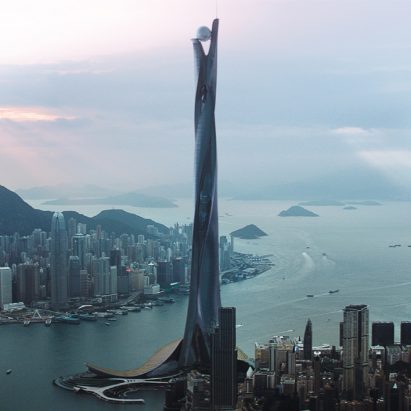 The Pearl from blockbuster movie Skyscraper
