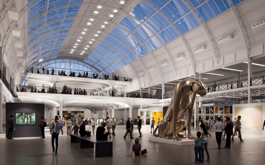 Thomas Heatherwick’s vision for London’s Olympia revealed in new renderings
