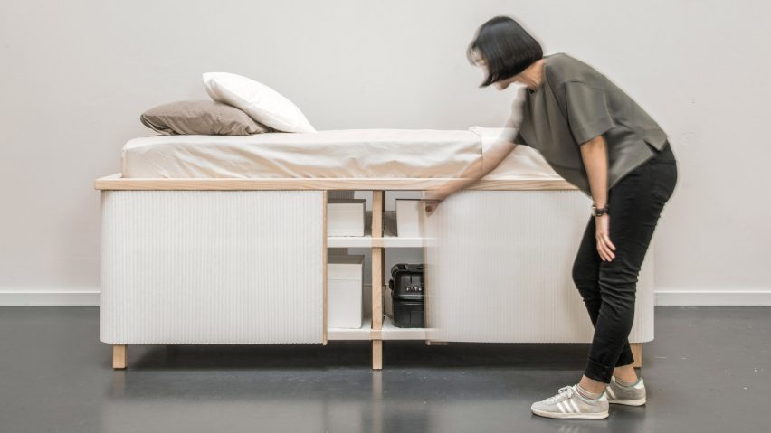 Yesul Jang designs Tiny Home Bed for compact living