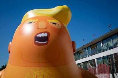Sadiq Khan approves flight of giant, orange Trump Baby blimp over London