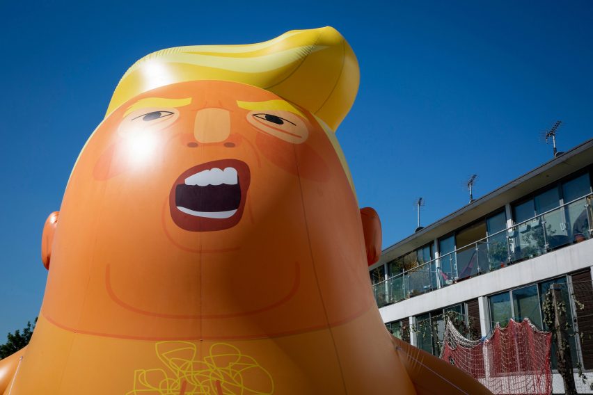 Sadiq Khan approves flight of giant, orange Trump Baby blimp over London