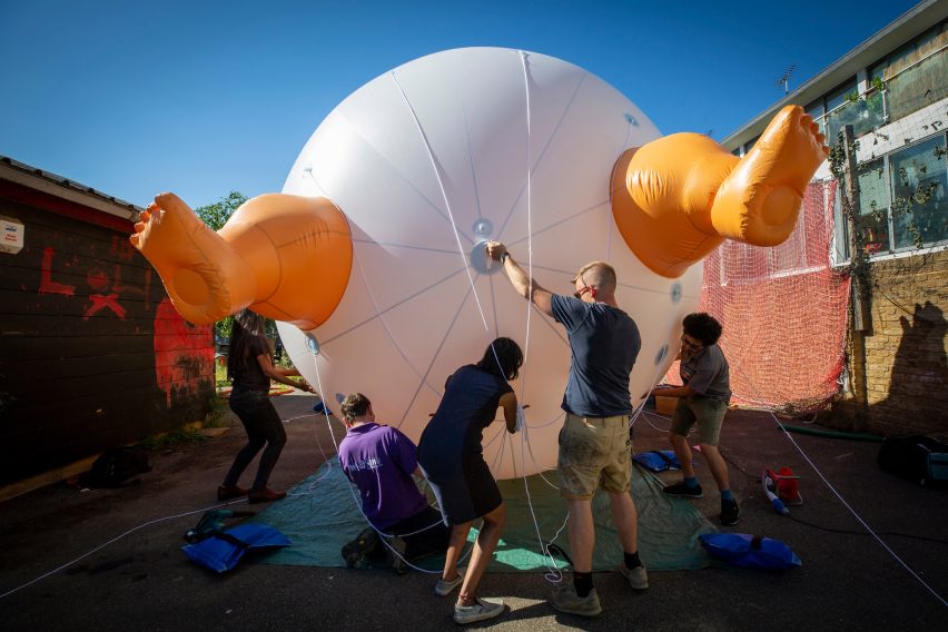 Sadiq Khan approves flight of giant, orange Trump Baby blimp over London