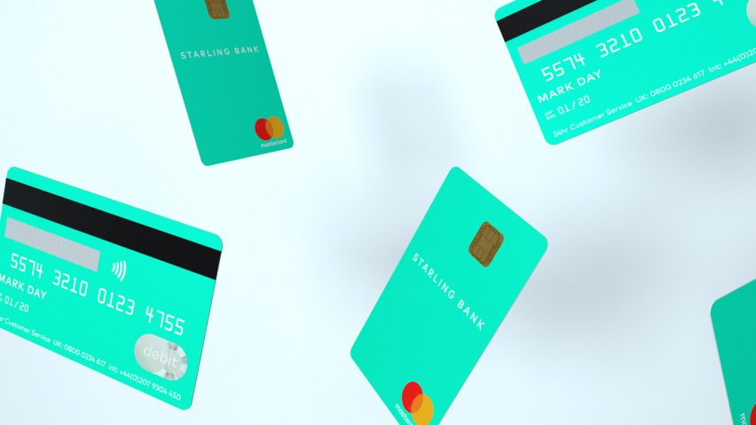 Starling bank launches vertical debit card