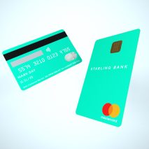 Starling bank launches vertical debit card