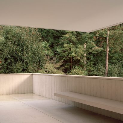 Russell Jones creates pared-back concrete house in a Dutch forest